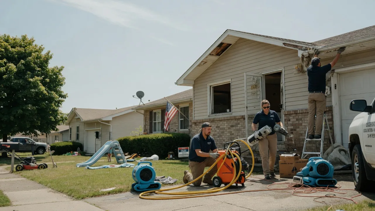 Water Damage Restoration in Conroe, TX near me